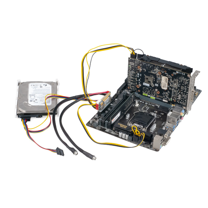 RGeek 450W 24Pin 12V DC Input Peak 450W Output Realan Mini ITX Pico PSU DC ATX PC Switch DC-DC ATX P