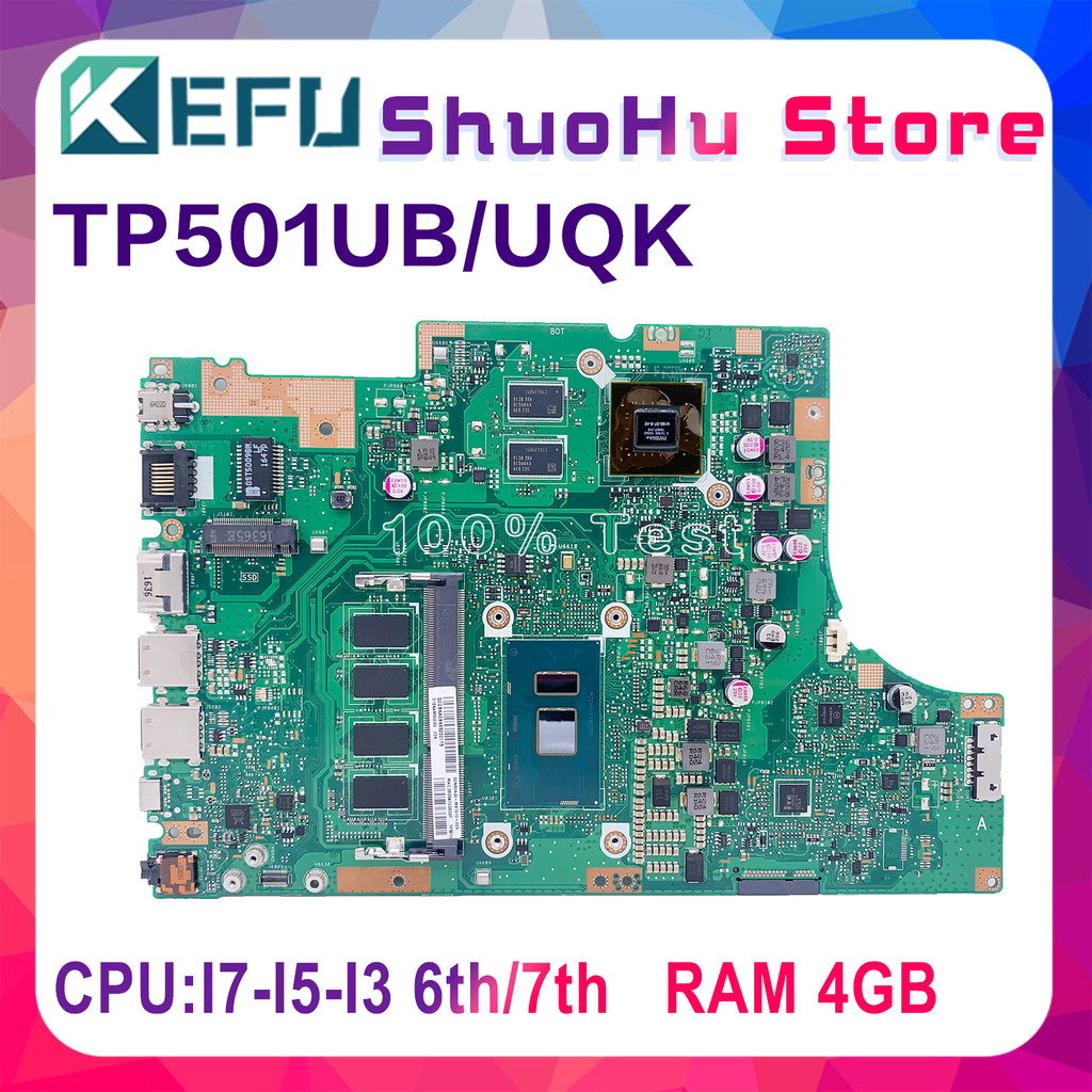 TP501UQK Mainboard For ASUS vivobook TP501UB TP501UQ TP501UA Laptop Motherboard I7-7500U I5-7200U I3
