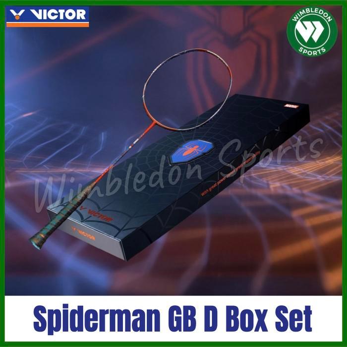 Raket VICTOR SPIDERMAN LIMITED EDITION/ Raket SPIDER-MAN Badminton