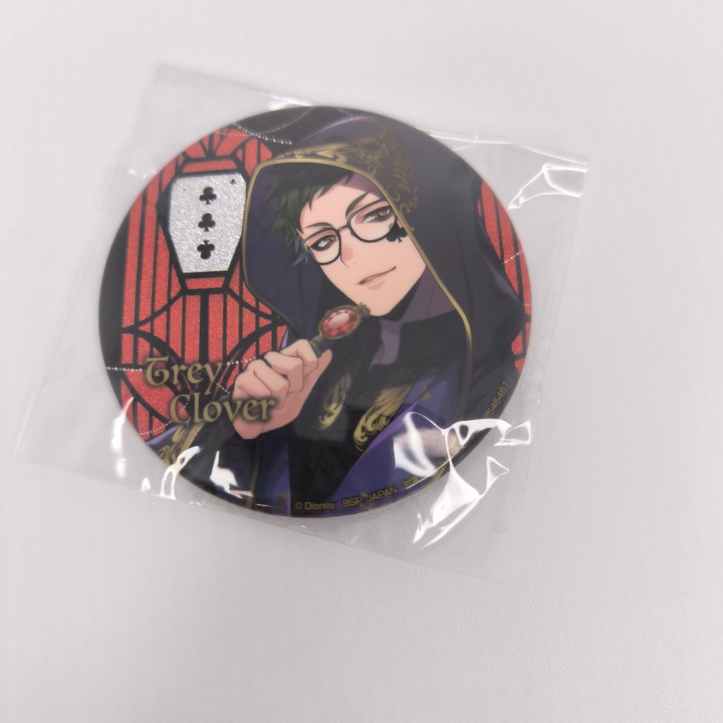 Can Badge Disney Twisted Wonderland Trey Clover