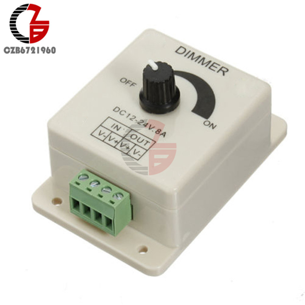 Voltage Regulator Dc-Dc Voltage Stabilizer 8A Power Supply Adjustable Speed Controller Dc 12V Led