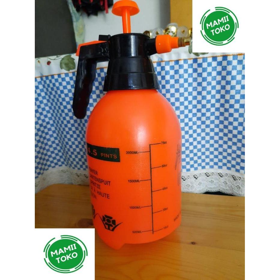 Botol semprotan tabung cuci salju motor mobil Sprayer 2 liter