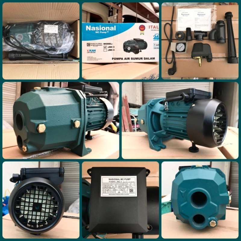 mesin pompa air otomatis nasional mc jet pump 255 - dabavon-shimizu 100 % ORIGINAL