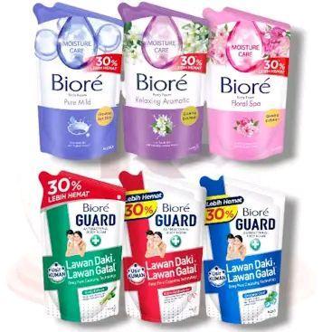 n2qm- Biore Sabun Mandi Cair 800Ml