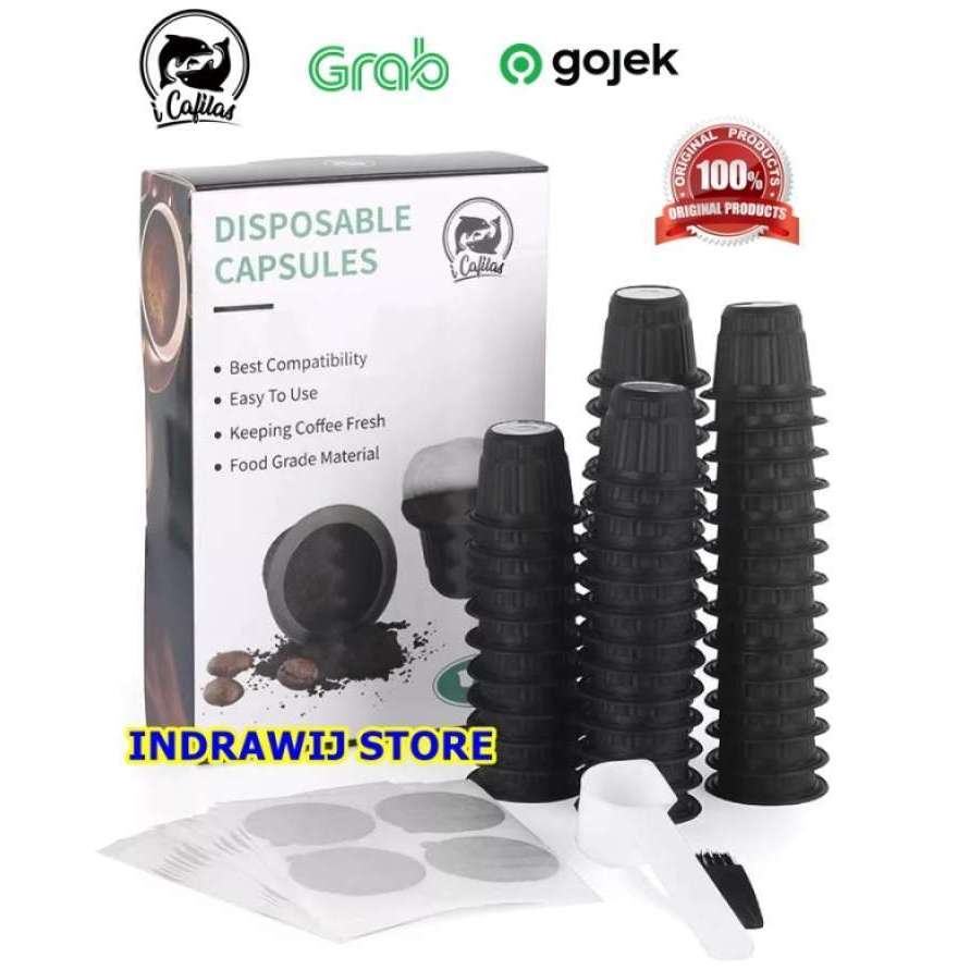 ICAFILAS NESPRESSO CAPSULE DISPOSABLE COFFEE POD KAPSUL KOPI