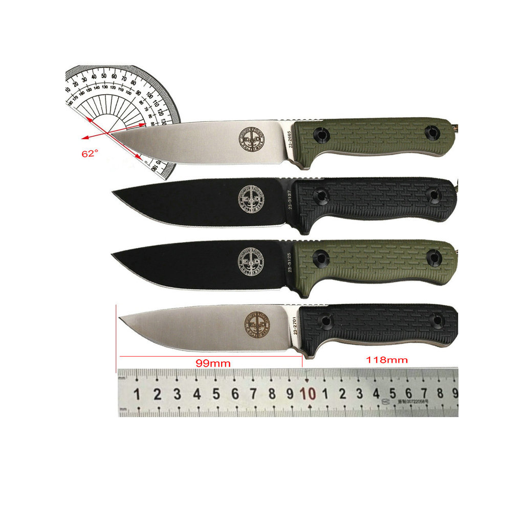 Trskt Pohl Hunting Knife Niolox Tactical Camping Knives,Survival Rescue Knives Outdoor Tool With