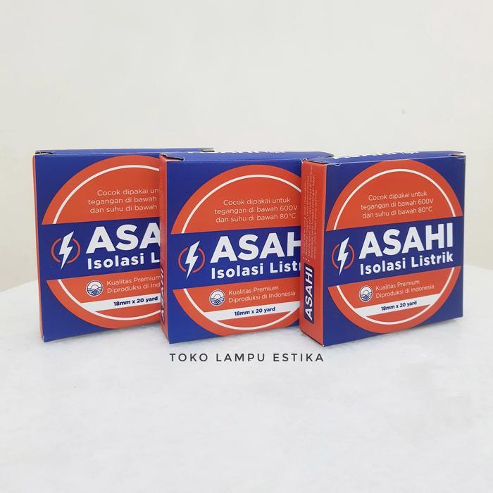 ISOLASI LISTRIK / INSULATION TAPE ASAHI 18mm x 20 yard