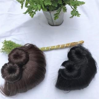 smq4- Nadisse Sanggul Modern Ala Korea/ Konde Rambut/ Cepol Sanggul Rambut/ Sanggulan