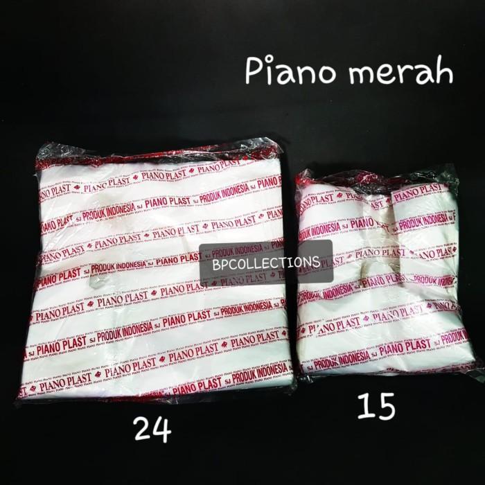 1 Ball Gojek Kantong Plastik Kresek Bening Hd Transparan Piano 15 24