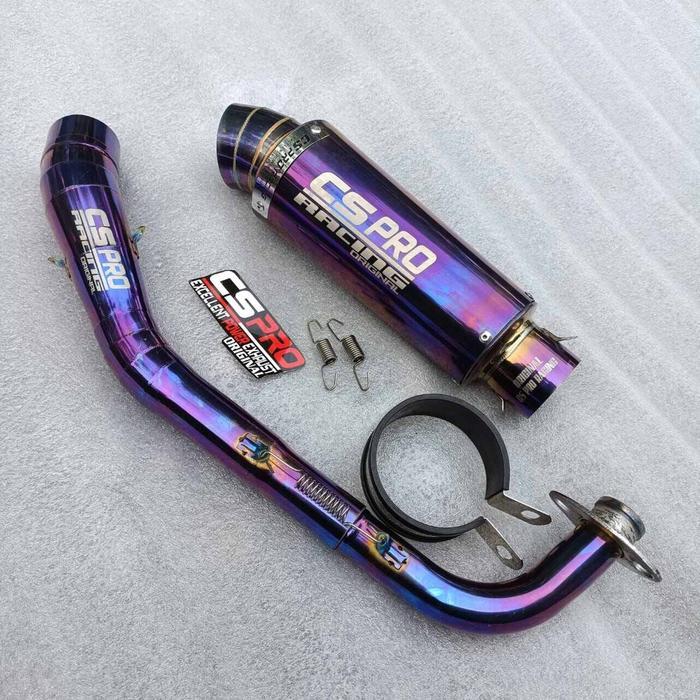 Knalpot original cs pro Bluemoon Aerox nmax adv pcx scoopy beat vario nmax new pcx 160 vario 160