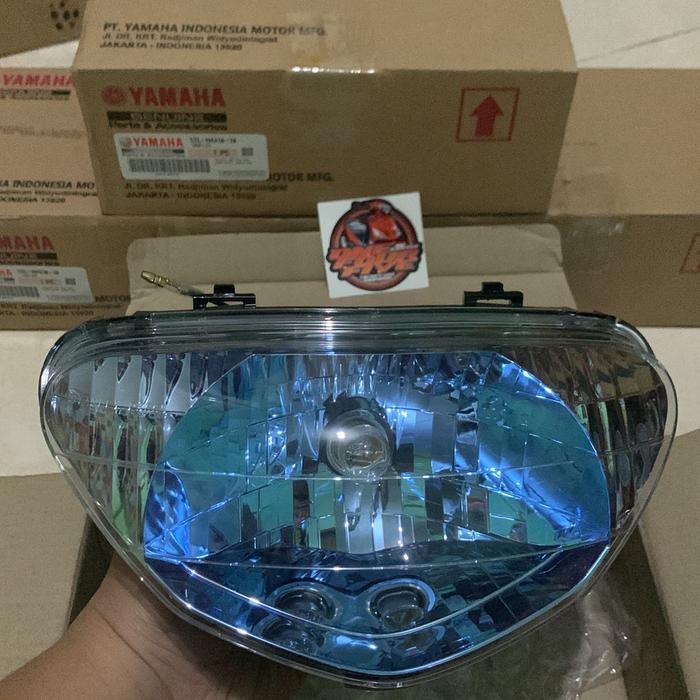 Reflektor Lampu Depan Mio Sporty Smoke Blue Original