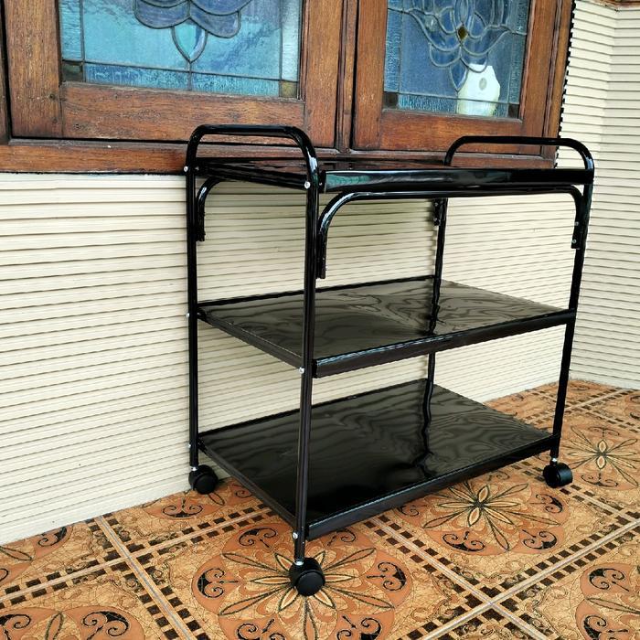 Meja Tv / Rak Tv Besi / Rak Galon / Rak Buku / Rak Besi Susun 3 Terlaris