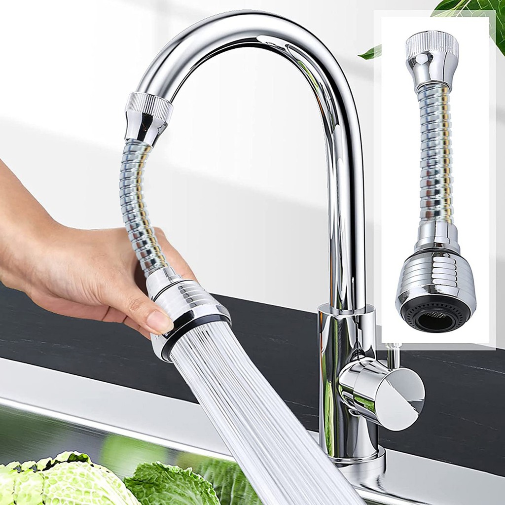360 Rotating Faucet Sprayer Faucet Aerator Sink Sprayer Adjustable Kitchen Sink Tap Head Water