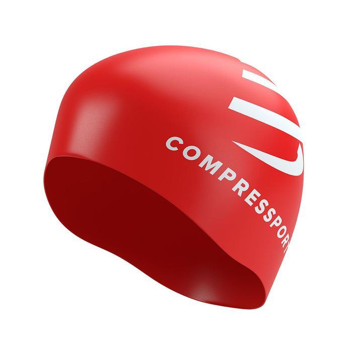 Compressport Swimming Cap - Red Terlaris