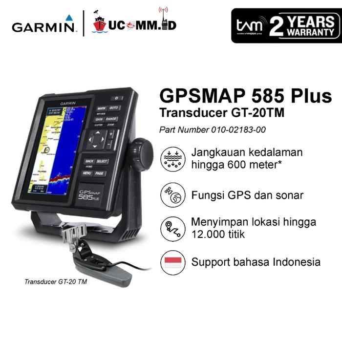 Garmin Gpsmap 585 Plus Sea Clearvu Transducer Gt20 Fishfinder Garmin