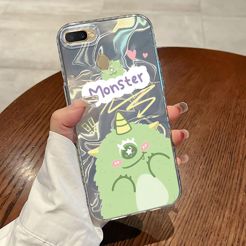 Casing Hp OPPO A7 OPPO A5s OPPO A12 OPPO A12S A11k Case Casing Pola unicorn HP Kasing Transparan Kas