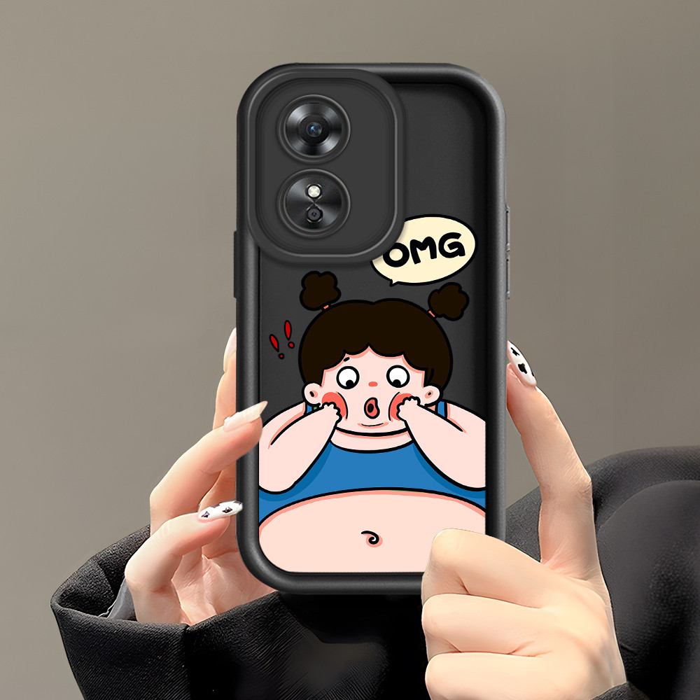 Casing Hp Untuk OPPO A17 A17K Anti crack Case Softcase Kesing ID52 C8-2749