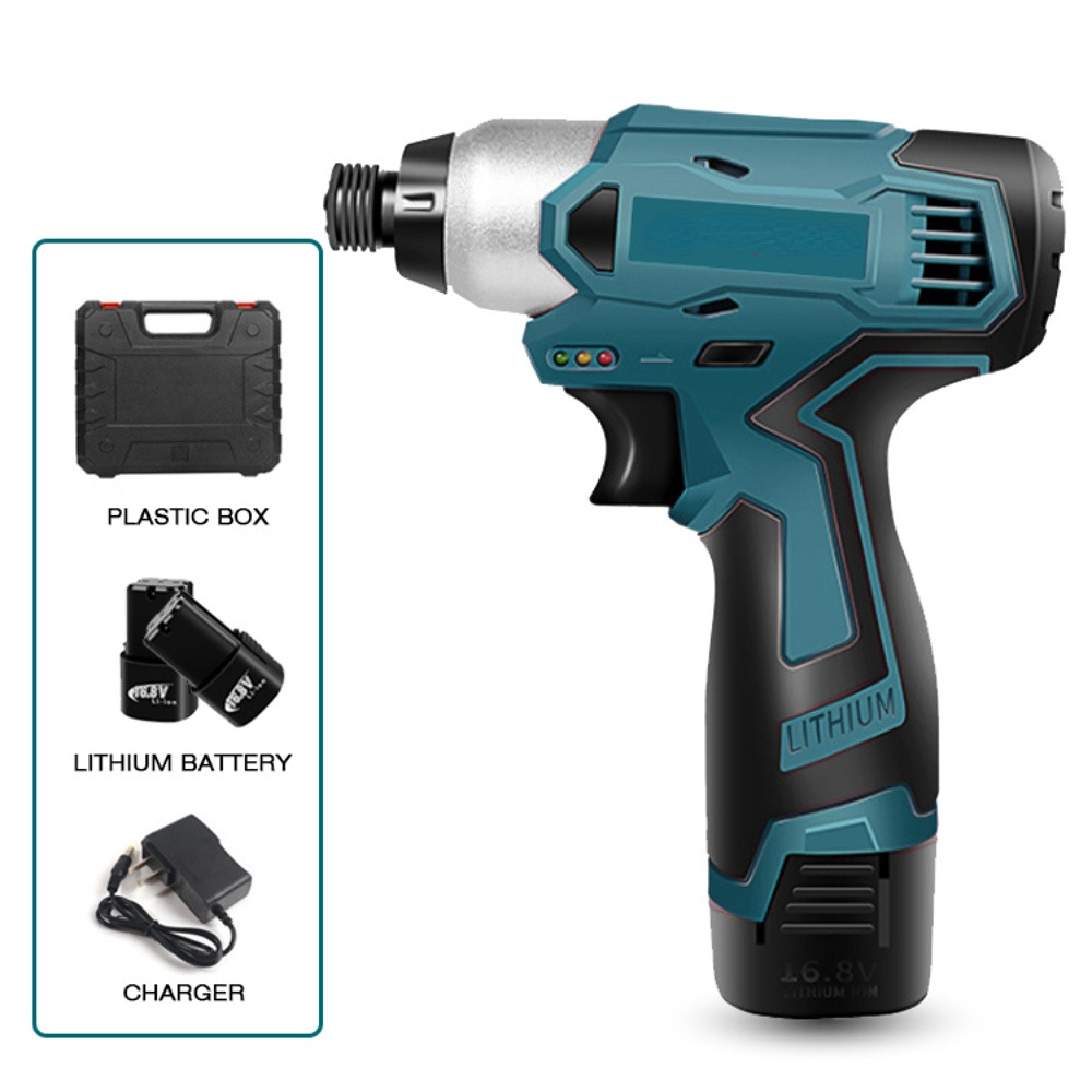 Terlaris, 18V Impact Wrench Cordless Rechargeable Mini Electric Wrench Right Angle Ratchet Wrenches