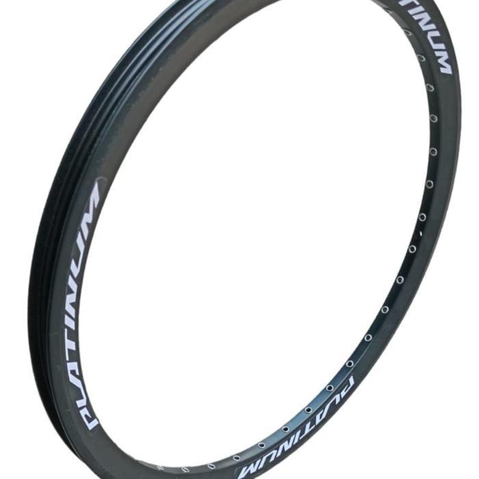 RIMS VELG RIM 20 BMX PLATINUM 36H DOUBLE WALL MATA IKAN WITH BRAKELINE DISC BRAKE