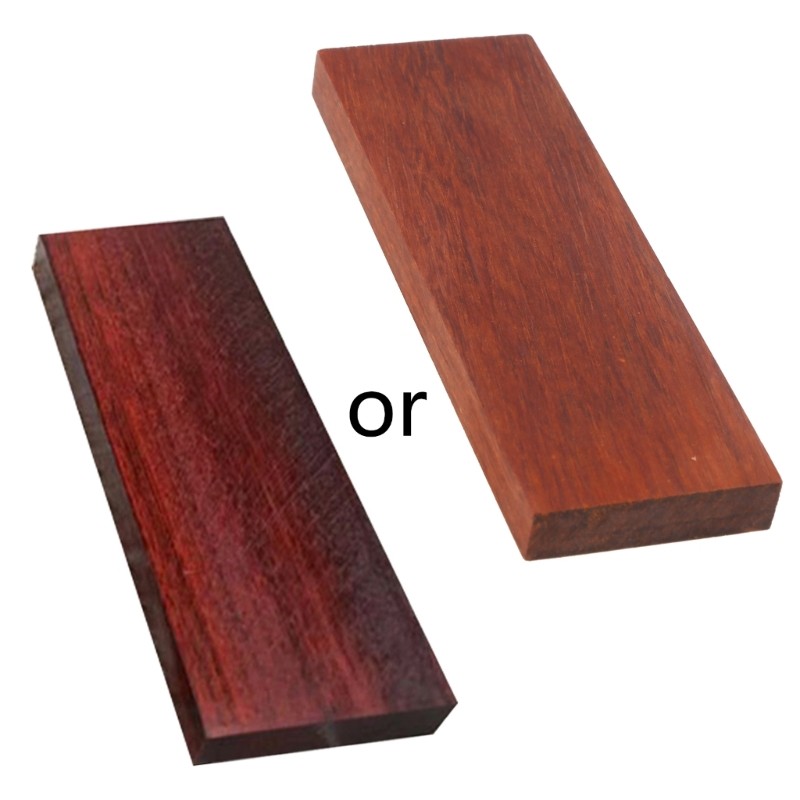 DIY Knife Scale Knifes Scales, Handle Blank Exotic Knife Scales Wood 12x4x1cm Knife Makers Material