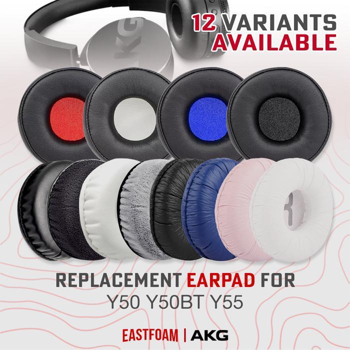 Sale Earpad Earcup Akg Y50 Y50Bt Y55 Busa Bantalan Foam Pad Ear Cushion