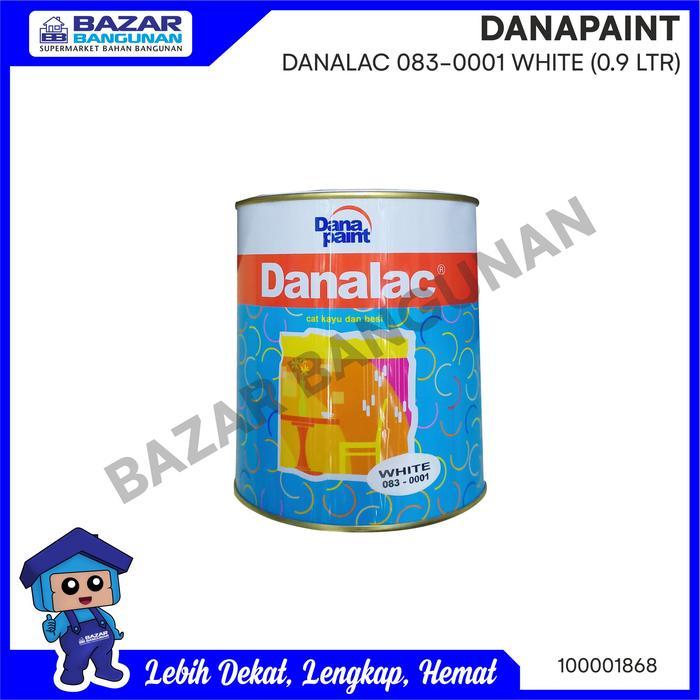 b44i- Danapaint - Cat Minyak / Kayu / Besi Dana Paint / Danalac 083-0001 White / Putih 1