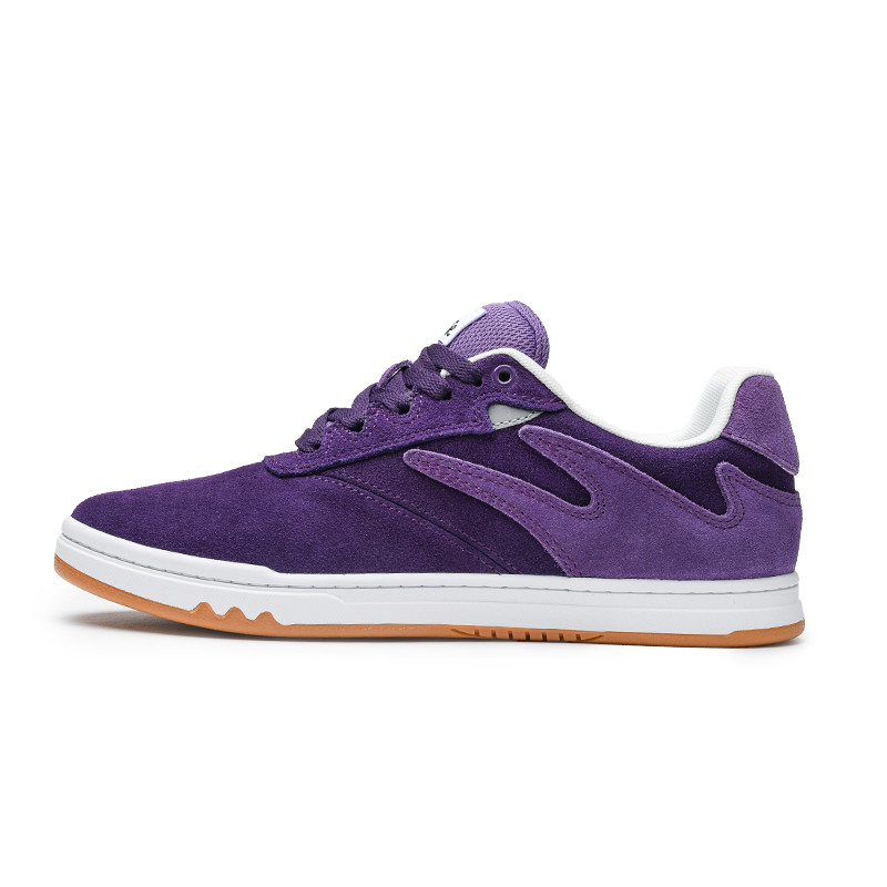 Joiints Purple Cupsole Sneaker For Skateboard Padded Men Skate Shoes Suede Leather Hard-Wearing