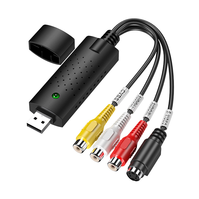 USB  Audio Video Capture Card Adapter with USB cable USB 2.0 to RCA