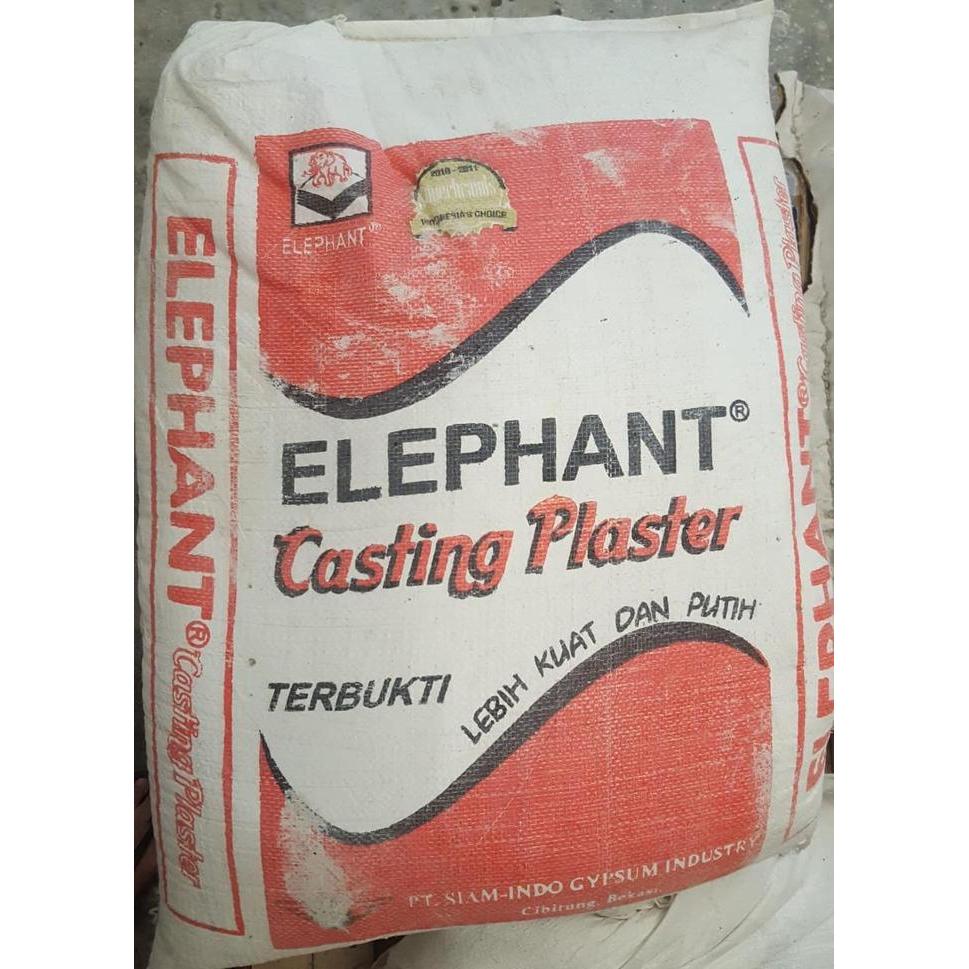 gypsum elephant / Casting plaster 18 kg