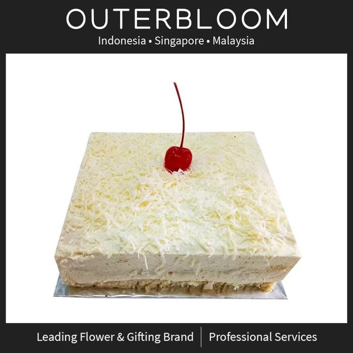 Kue Ultah - Dreamy Creamy Vanilla Cheese Cake