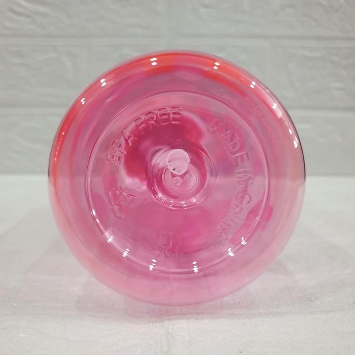 p99i- Botol Minum Unicorn Pink / Tempat Minum Unicorn / Botol Air Minum Sedotan Motif