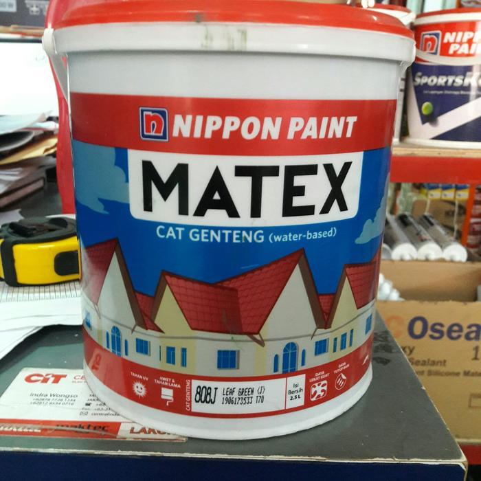 Terlaris CAT MATEX GENTENG 808 LEAF GREEN Gratis Ongkir