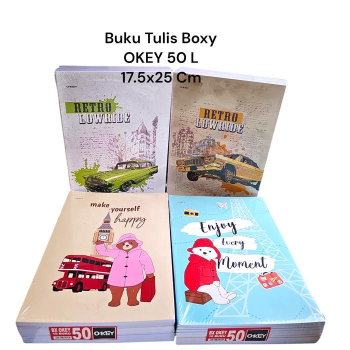 Buku Tulis Campus Okey 50 L (10 Pc)