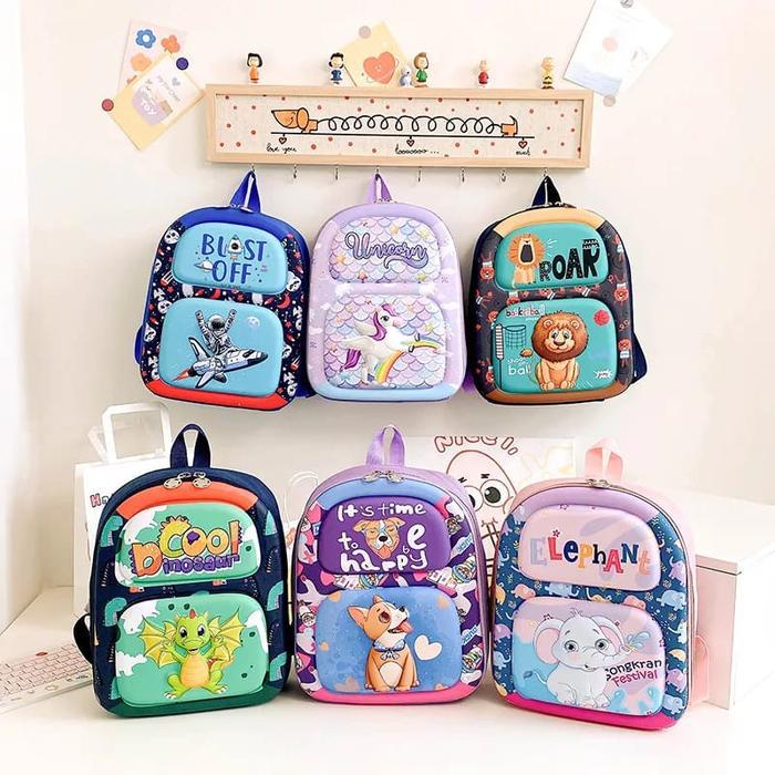 m8v6- Tas Anak Ransel Sekolah Import / Tas Fashion Anak / Tas Ransel Anak Tk