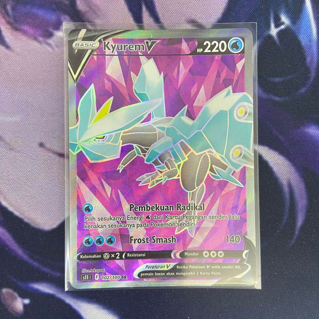 pokemon (ID) kyurem v - S11a 102/100 - SR