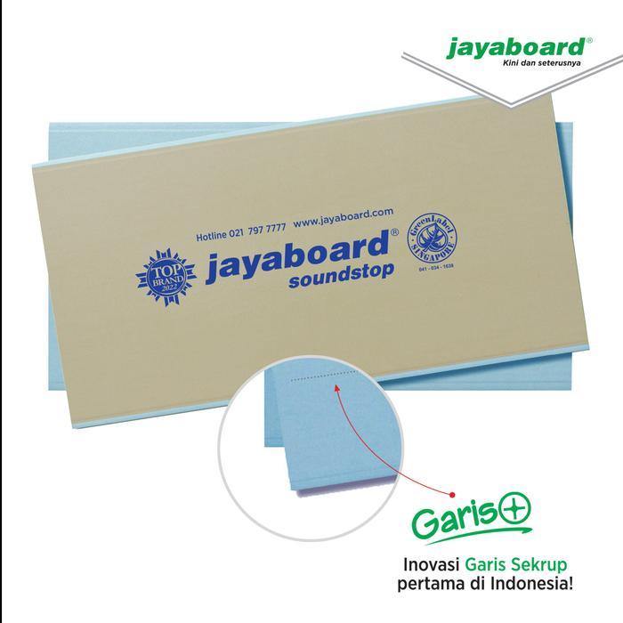 Papan Gipsum KEDAP SUARA SOUNDSTOP 12 mm - Gypsum Jayaboard Gratis Ongkir