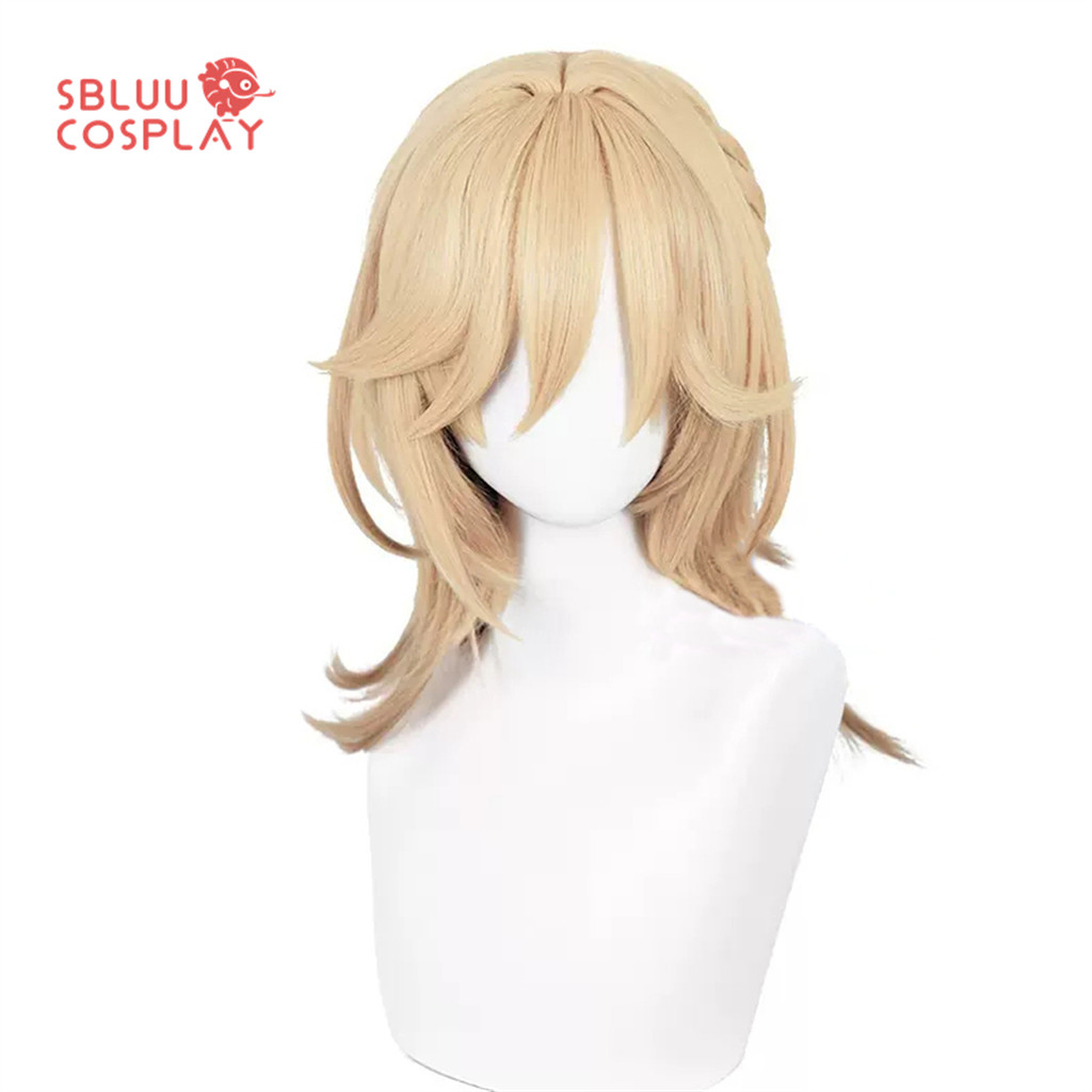 SBluuCosplay Genshin Impact Cosplay Kaveh Cosplay Wig