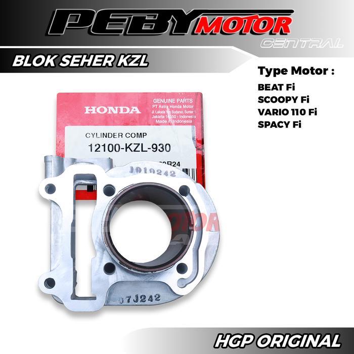 Blok Piston Seher Beat Fi Scoopy Fi Vario 110 Fi Original Resmi Hgp
