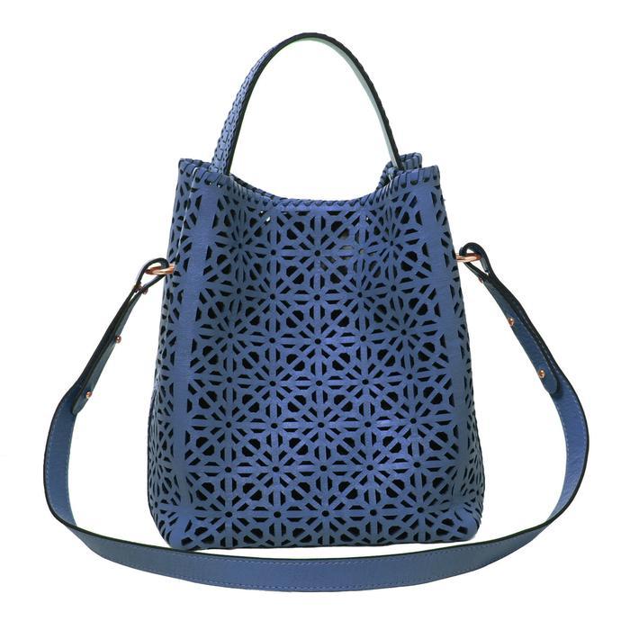 ELLA & GLO Estelle Midi Crossbody Leather Bag -