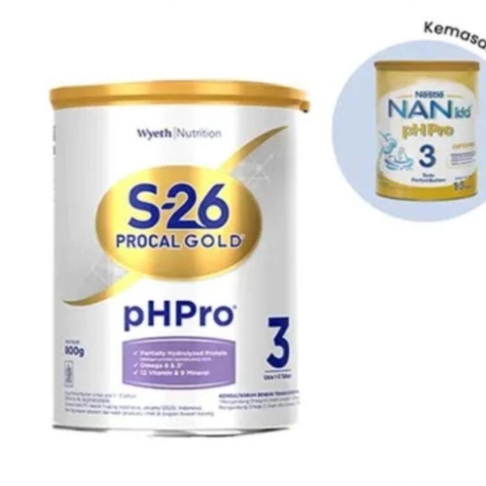 Nestle Nan Pro 3 Susu Plain Tin 800G Berkualitas