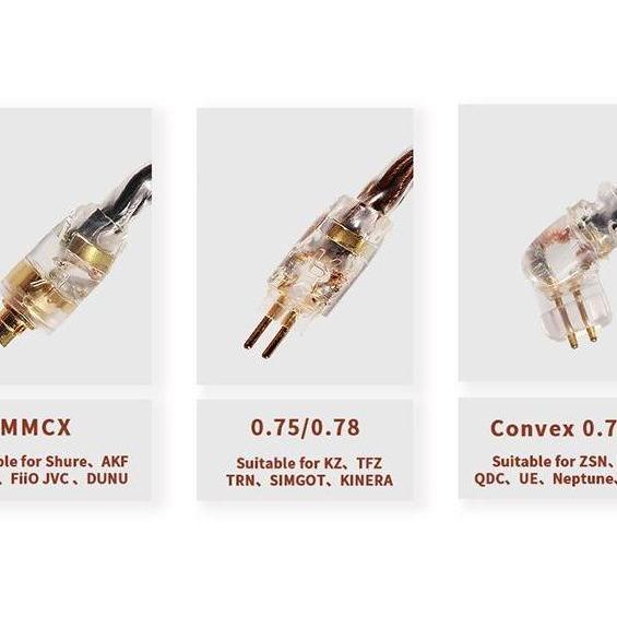 adra- Jcally Jc16S Kabel Upgrade Ofc 16 Core With Mic Iem Headset Cable