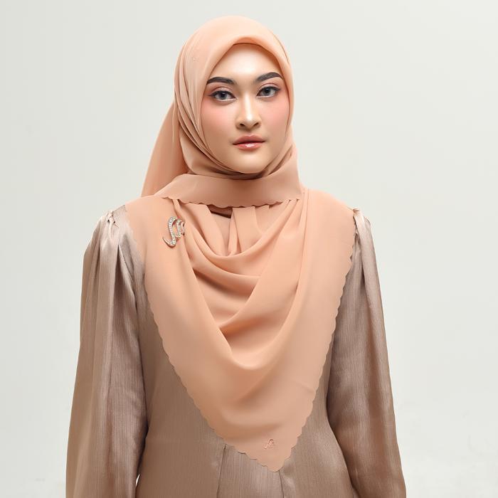 Rabbani - Kerudung Hijab Jilbab Segi empat Zahira Aurion XL Polos