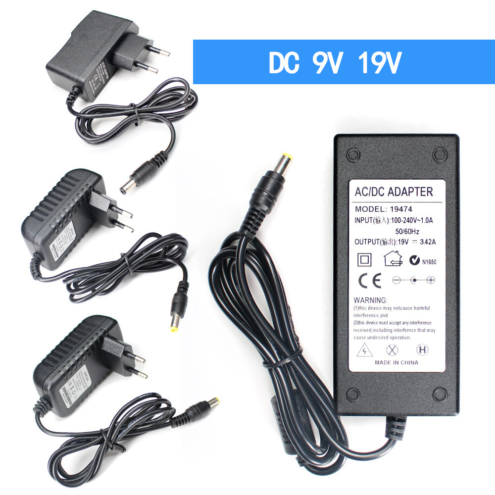 AC 220V TO DC 9V 19V Universal Adapter 9 19 V Volt 1A 2A 3A 4A 5A