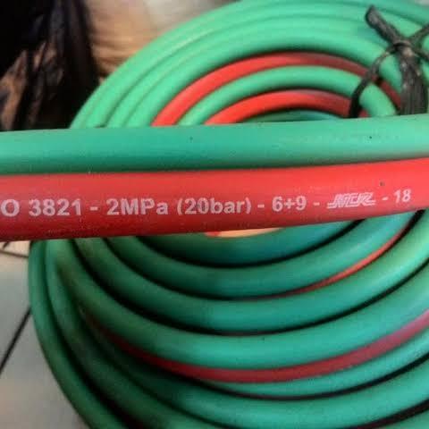 rzpl- Selang Las Double Ncr 3/8" X 1/4" / Twin Hose Gas Oxy Ace