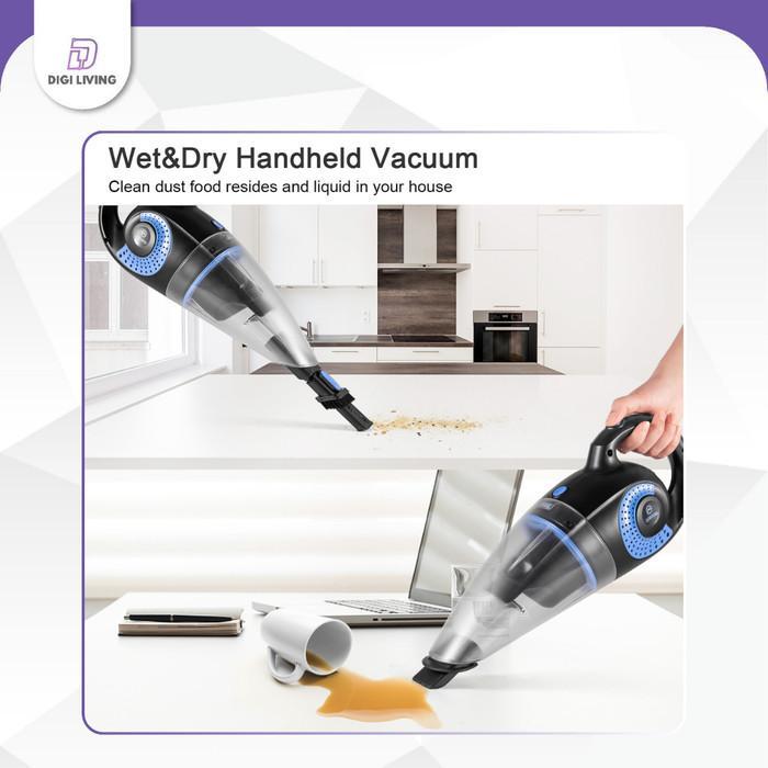 Digiliving - Handheld Vacuum Cleaner - Alat Penyedot Debu - Penyedot Debu Sofa Kasur Karpet lantai -
