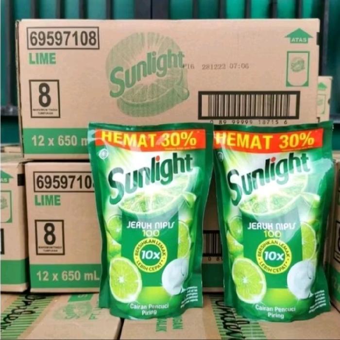 Sunlight 650ml 1dus 12pouch