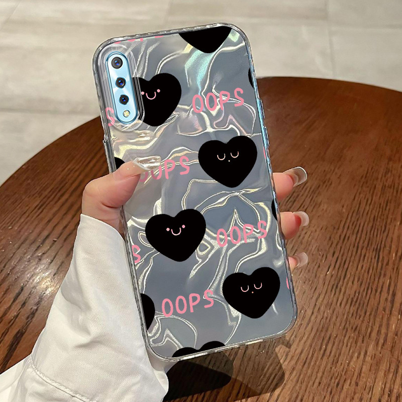 Casing Hp VIVO S1 VIVO S1 Pro Case Casing Pola Graffiti Cinta HP Kasing Transparan Kasus premium pon