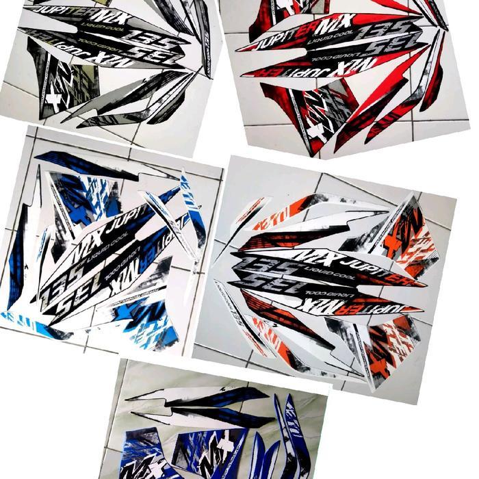 STIKER STRIPING MOTOR YAMAHA MX NEW 135 2014 FULL BODY STANDAR BERKUALITAS MOTORCYCLE STRIPING MX