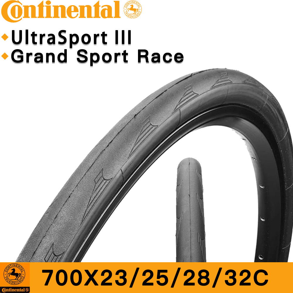 CONTINENTAL 700C Road Bicycle Tire Ultra Sport III Grand Sport Race Clincher Tube Bike Accessories