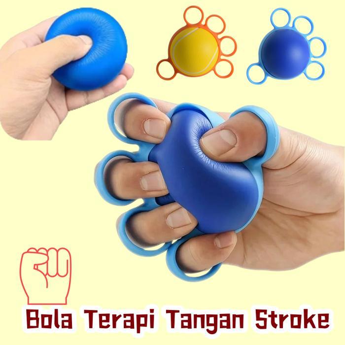 [Banting Harga] Bola Terapi Tangan Stroke/Bola Pijat Terapi Tangan Rehabilitasi/Ball Silikon Rubber